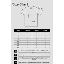 Wanted Baskılı Saks Mavi Oversize Tişört - %100 Pamuk Saks Mavi