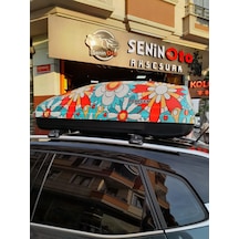 370 Litre Çiçek Desenli Portbagaj