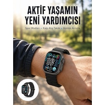 Amoled Ultra Akıllı Saat 15 Gün Batarya Güçlü Ekran Yeni Nesil - Lisinya