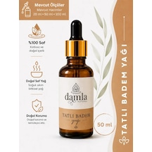 Biodamla Natural Tatlı Badem Yağı 50 Ml