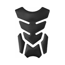 Siyah Rahat Ped Çıkartmaları Kaput Karbon Fiberi Koruyun