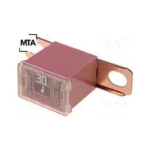 0475030 Yan Ayaklı Sigorta 30 Amper Pembe Mta