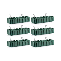 Omnipazar So-ib03 Askılı Balkon Saksı Takım 14 Lt Yeşil 6 Adet