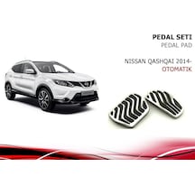 Autogp Nissan Qashqai Pedal Seti Takımı Geçmeli Otomotik