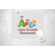 Anaokulu Öğretmeni - Dikdörtgen Baskılı Mouse Pad Mousepad
