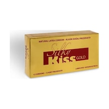 Silky Kiss Gold Kayganlaştırıcılı Prezervatif 12'li