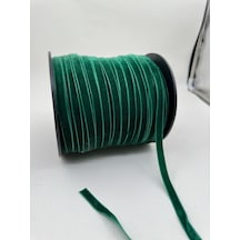 Paşateks- 1 Cm Düz Kadife-5 Metre-n.yeşil