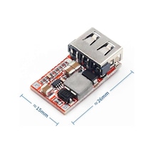 6-24v To 5v 2a Usb Voltaj Düşürücü Hw384 Mini Usb Çıkış Şarj Taşınabilir Güç Kaynağı Araba Mobil Dc Dc Çevirici Step Down Power Modül Çok Renkli