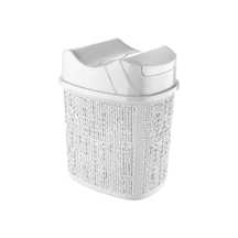 Practical Çöp Kovası 5,5 Lt.-beyaz Beyaz