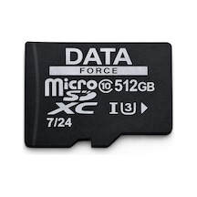 Dataforce 512gb U3/cl10 7/24 Surveıllance 100/50mbs Hafıza Kartı