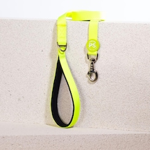 Pawstar Neon Sarı Köpek Gezdirme Kayışı 120 x 2 CM Çok Renkli