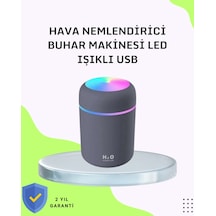 Taşınabilir Hava Nemlendirici Renkli Işık Ve Usb Bağlantı