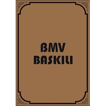 Cihan Oto Paspas Kağıdı Bmw Amblem Baskılı 100 Adet 35x50 135gr