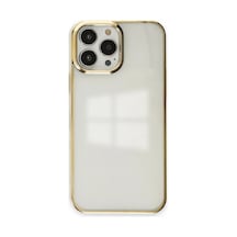 Apple iPhone Uyumlu,  14 Pro Kılıf Element Silikon - Gold