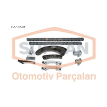 SUS EZ-102-1 Triger Eksantrik Gergi Seti 9 Parça Accent Era Getz 1.5CRDI 16V D4Fa Em Pımlı Tip Zincir Seti