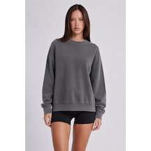 Hummel Dellax Sweatshirt 922548-2001 Siyah Kadın Sweatshirt