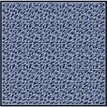 BELLİ Saf İpek Eşarp 4103d Twill İpek - 90 X 90 / Gri - Lacivert Gri - Lacivert