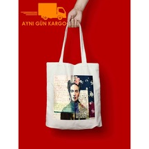 Frida Kahlo Mektup Bez Çanta Aynı Gün Ücretsiz Kargo