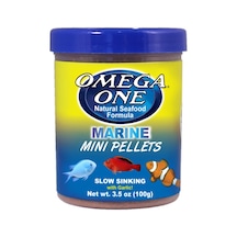Omega One Marine Mini Pellets 270ml 100gr Deniz Balık Yemi Prof