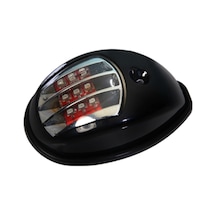 12V Ledli İskele Sancak Siyah