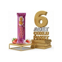 Afia Çilek Kremalı Sandviç Bisküvi 6x60 Gr