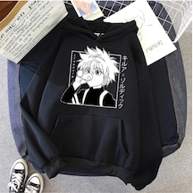 Startmore Anime Killua Avcısı Hoodie Mod42 12130 Siyah Siyah