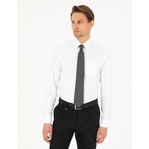 Pierre Cardin Erkek Beyaz Gömlek Basic 50292551-vr013 Beyaz