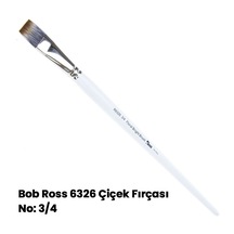 Bob Ross 6326 Çiçek Fırçası No: 3-4