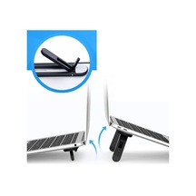 2 Kademeli Katlanabilir Ve Yapışkanlı Laptop Standı Siyah 5286