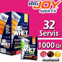 Bigjoy Whey Protein 32 Servis (Paket) 1040 Gr-Mix 3 (Çikolata-Çilek-Muz)