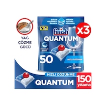 Finish Quantum 150 Tablet Bulaşık Makinesi Deterjanı (50 x 3)