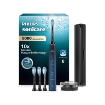 Philips Sonicare Diamondclean Elektrikli Diş Fırçası 9000 Serisi - Sonic Diş Fırçası, 4x C3 Premium Plak Savunma Fırça Başlıkları İle Temizleyici Dişler Ve Ağız Bakımı, Akuamarin Model Hx9911/89