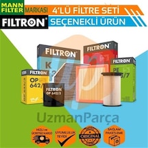 Toyota Corolla Uyumlu 1.4 D4D Mann Filtron Filtre Bakım Set 2007-2009