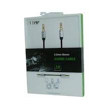 TTAF 3.5 MM Jack  AUX Mikrofon ve Ses Kablosu 1 Mt