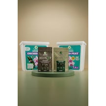 Orchid Peat 7.5 L 2 Adet + Jeotop Leonardit Ve Organik Gübre Paketi Diğer