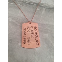 Gümüş Asker Kolye 453541983