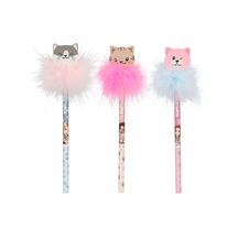Top Model Silgili Kurşun Kalem Cat Love 413391 Çok Renkli