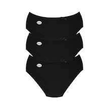 Dondeza 3'Lü Bambu  L / Xl Beden Siyah 11 Kadın Külot Siyah