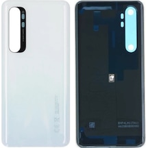 Xiaomi Mi Note 10 Lite Arka Pil Batarya Kapağı M2002F4LG Uyumlu M1910F4G - Beyaz
