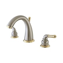 Pirinç İki Sap Yaygın Toilette Musluk 4296