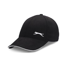 Slazenger Sılva Unisex Şapka Siyah / Beyaz Siyah - Beyaz