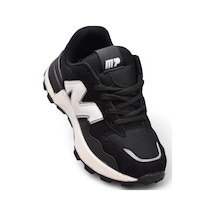 M.P Mp 2091 Rahat Ortopedik Taban Günlük Unisex Spor Ayakkabı Ortopedik Taban Siyah
