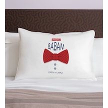 Bk Gift Kişiye Özel Baba Temalı Pamuklu Yastık Kılıfı-11 50x70cm, Babaya Hediye, Babalar Günü Hediyeleri Kobitmeyencom31348 Bk Gift