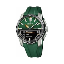 Festına F23000/2 Connected D Green Erkek Kol Saati Gri - Siyah