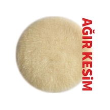 Carwax Kuzu Postu Yün Ped Sarı 16 Cm