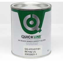 Quıckline 2k Düz Renk- Beyaz-1l N11.1109