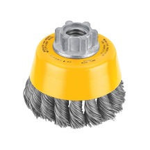 3-ın. Carbon Steel Knotted Wire Cup Brush -dw4910