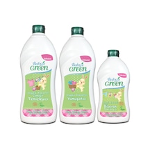 Baby's Green Kokusuz Çamaşır Deterjanı 750 ML + Yumuşatıcı 750 ML + Biberon Emzik Temizleyicisi 500 ML