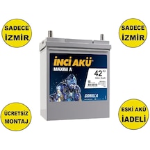 İnci Maxim A Gorilla 42 Ah 360 Sae Akü-yerinde Montaj