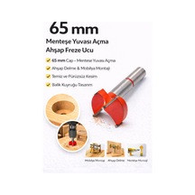 Senbang 65 Mm Menteşe Yuvası Açma Ahşap Freze Matkap Ucu Panç